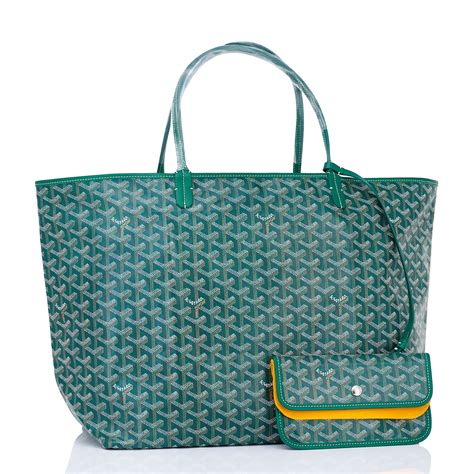 goyard green gm|goyard artois gm price.